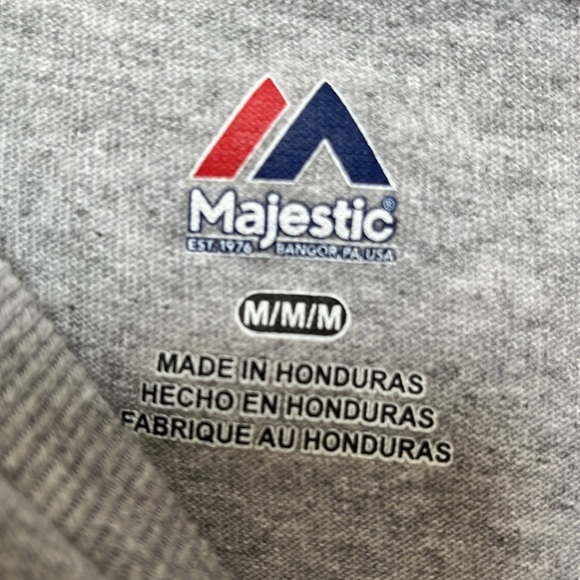 Majestic Yankees Grey Sweatshirt Size M - Picture 3 of 3